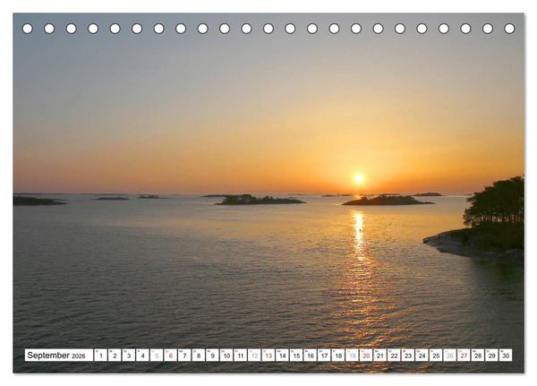 Produktbild: Landmarken der Ostsee (Tischkalender 2026 DIN A5 quer), CALVENDO Monatskalender