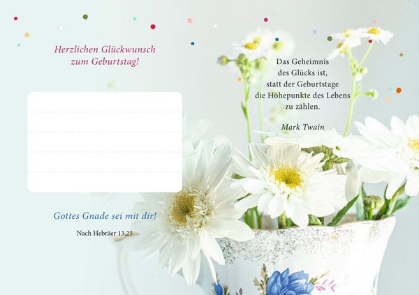 Produktbild: Segenspost zum Geburtstag