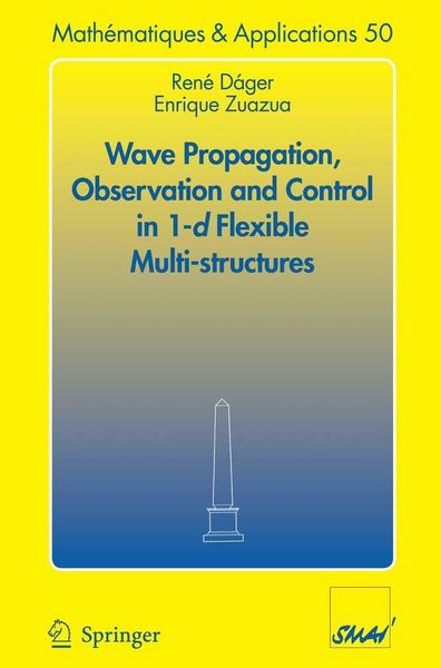 Produktbild: Wave Propagation, Observation and Control in 1-d Flexible Multi-Structures