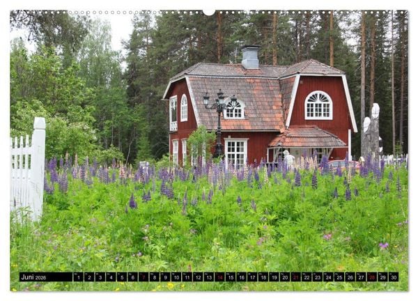 Produktbild: Sommer in Schwedens Lappland (Wandkalender 2026 DIN A2 quer), CALVENDO Monatskalender