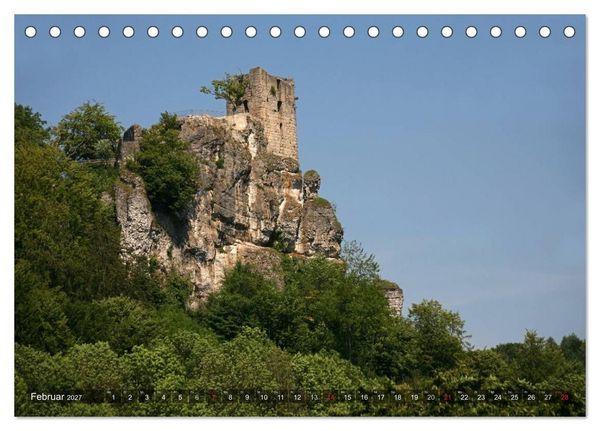 Produktbild: Deutsche Burgen (Tischkalender 2027 DIN A5 quer), CALVENDO Monatskalender