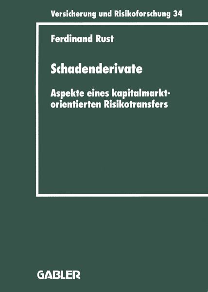 Produktbild: Schadenderivate