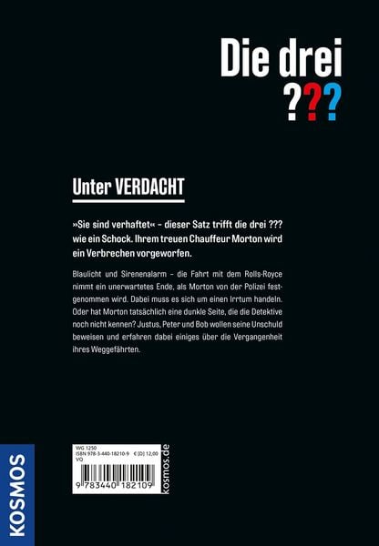 Produktbild: Die drei ??? Unter Verdacht