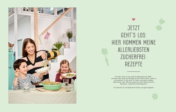 Produktbild: Das Zuckerfrei-Kochbuch f&uuml;r Kinder