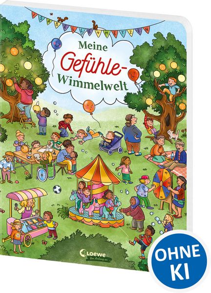Meine Gefühle-Wimmelwelt, Gebundene Ausgabe von , Loewe, 978-3-7432-1874-1