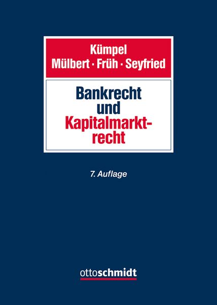 Produktbild: Bankrecht und Kapitalmarktrecht