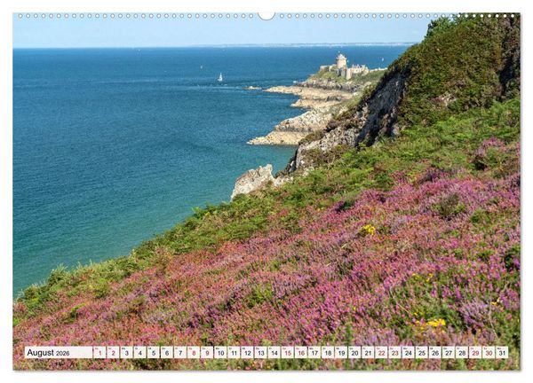 Produktbild: Frankreich - die Bretagne (hochwertiger Premium Wandkalender 2026 DIN A2 quer), Kunstdruck in Hochglanz