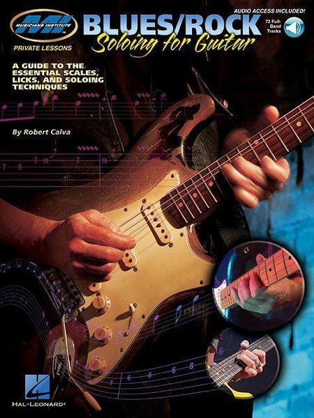 Produktbild: Blues/Rock Soloing for Guitar a Guide to the Essential Scales, Licks and Soloing Techniques (Book/Online Audio)