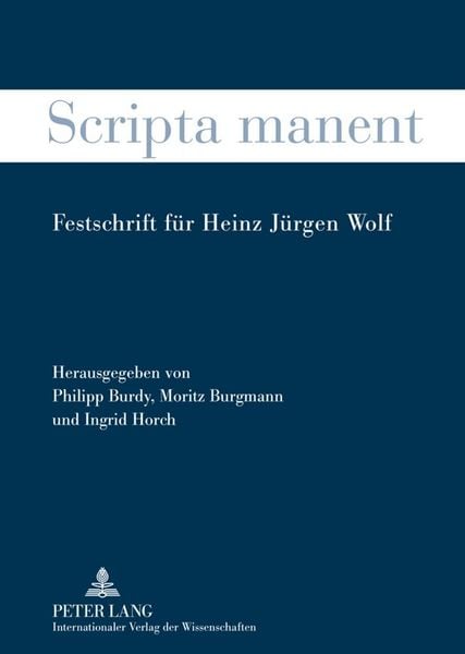 Produktbild: Scripta manent