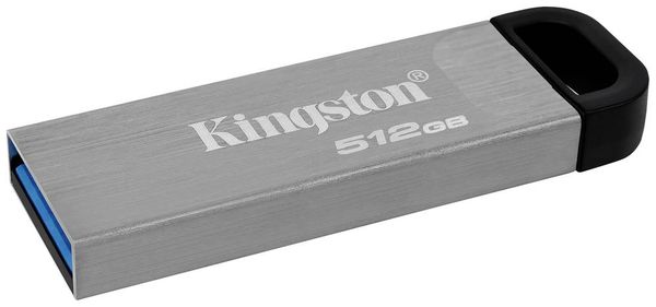 Produktbild: Kingston DataTraveler Kyson USB-Stick Retail 512GB Silber DTKN/512GB USB-A (USB 3.2 Gen 1)