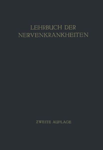 Produktbild: Lehrbuch der Nervenkrankheiten