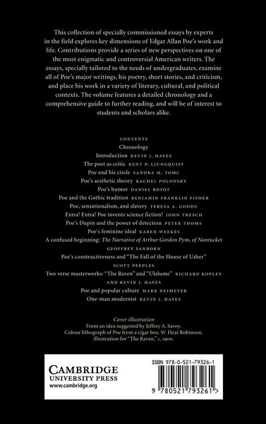 Produktbild: The Cambridge Companion to Edgar Allan Poe