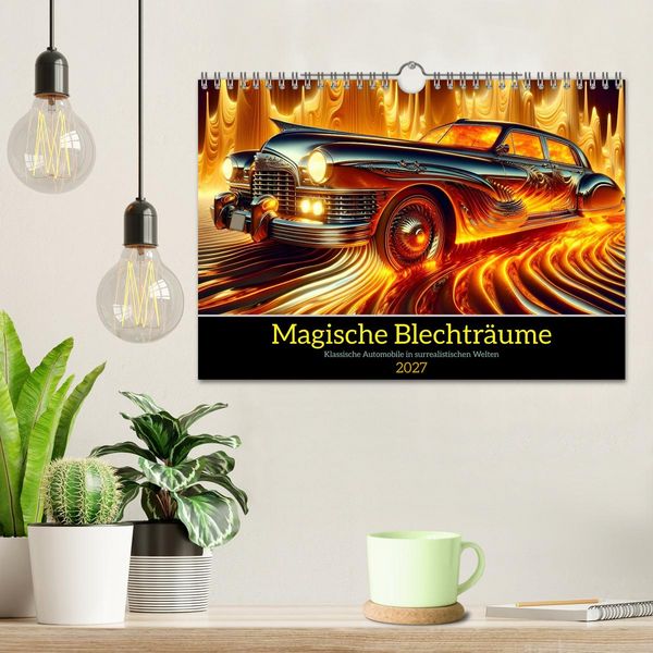Produktbild: Magische Blechtr&auml;ume (Wandkalender 2027 DIN A4 quer), CALVENDO Monatskalender