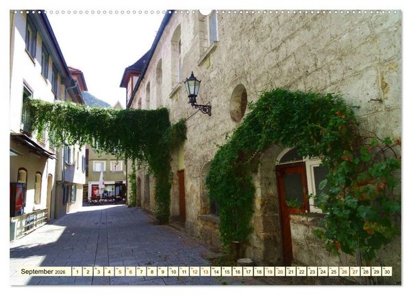 Produktbild: Unterwegs in der Altstadt von Geislingen (Wandkalender 2026 DIN A2 quer), CALVENDO Monatskalender