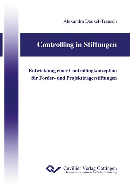 Produktbild: Controlling in Stiftungen