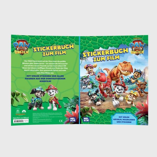 Produktbild: PAW Patrol Mitmachbuch: PAW Patrol - Der Dinofilm: Stickerbuch zum Film