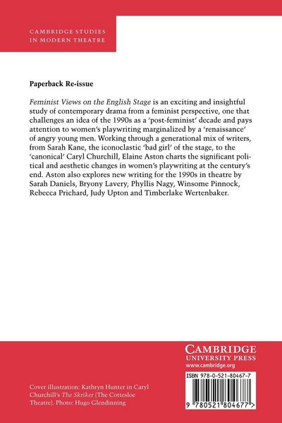 Produktbild: Feminist Views on the English Stage