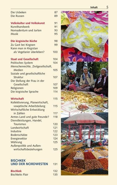Produktbild: TRESCHER Reiseführer Kirgistan