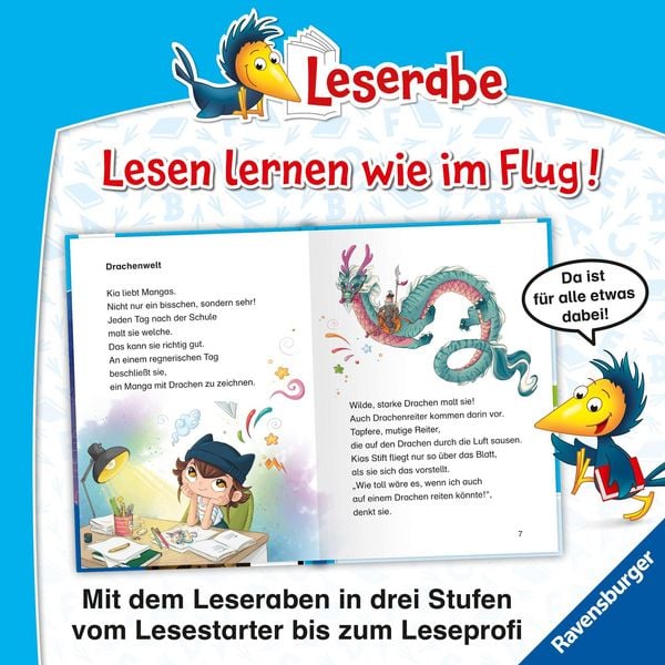Produktbild: Leserabe 2. Lesestufe - Kia und der Manga-Drache