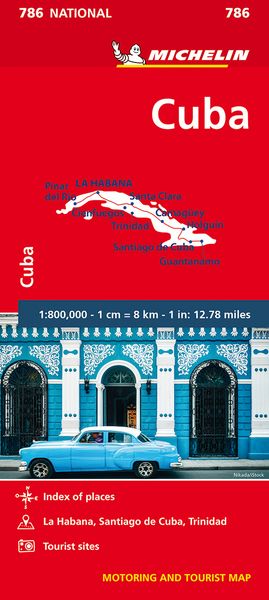 Produktbild: Cuba - Michelin National Map 786