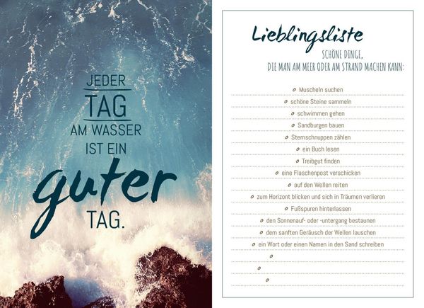 MyNOTES Meermomente - Mein Reisetagebuch