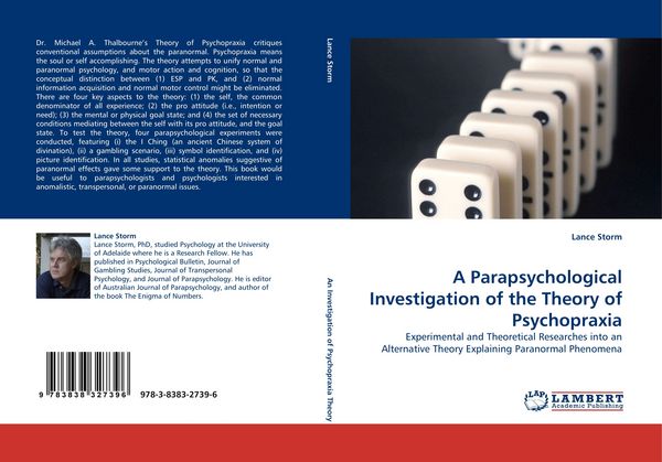 Produktbild: A Parapsychological Investigation of the Theory of Psychopraxia