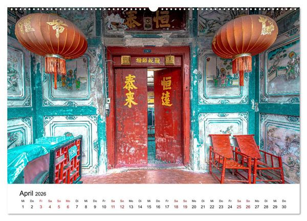 Produktbild: Buddhistische Tempel Thailand (Wandkalender 2026 DIN A2 quer), CALVENDO Monatskalender