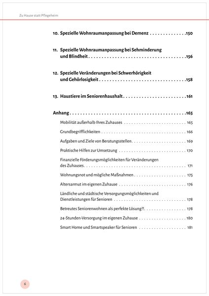 Produktbild: Zu Hause statt Pflegeheim. F&uuml;r ein langes Leben in den eigenen vier W&auml;nden.