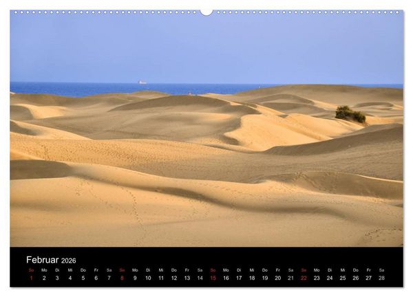 Produktbild: GRAN CANARIA/D&uuml;nen von Maspalomas (Wandkalender 2026 DIN A2 quer), CALVENDO Monatskalender