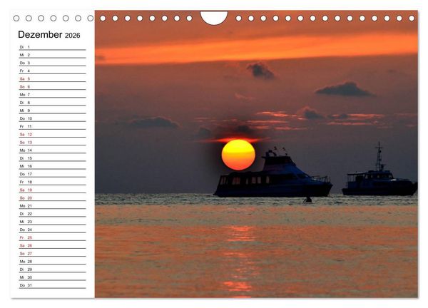 Produktbild: So sch&ouml;n sind die Malediven (Wandkalender 2026 DIN A4 quer), CALVENDO Monatskalender