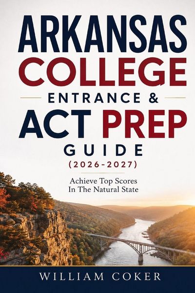 Produktbild: ARKANSAS COLEGE ENTRANCE & ACT PREP GUIDE (2026-2027)