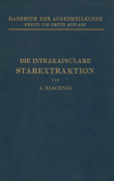 Produktbild: Die Intrakapsulare Starextraktion