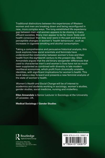 Produktbild: Women's Health and Social Change