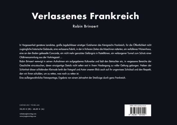 Produktbild: Verlassenes Frankreich