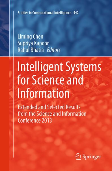 Produktbild: Intelligent Systems for Science and Information