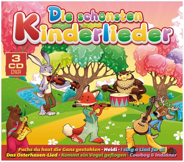 Produktbild: Die sch&ouml;nsten Kinderlieder