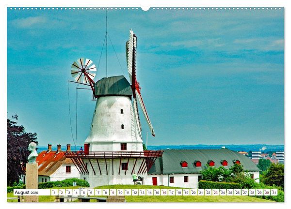 Produktbild: Sehenswertes im S&uuml;den D&auml;nemarks (hochwertiger Premium Wandkalender 2026 DIN A2 quer), Kunstdruck in Hochglanz