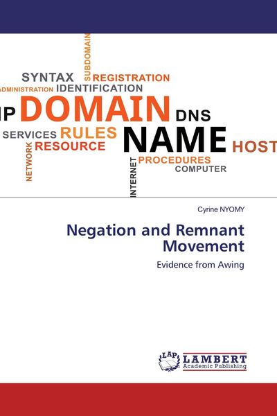 Produktbild: Negation and Remnant Movement