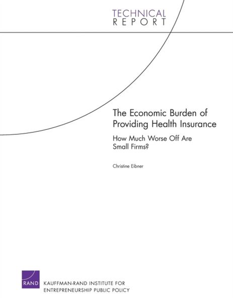 Produktbild: Eibner, C: Economic Burden of Providing Health Insurance