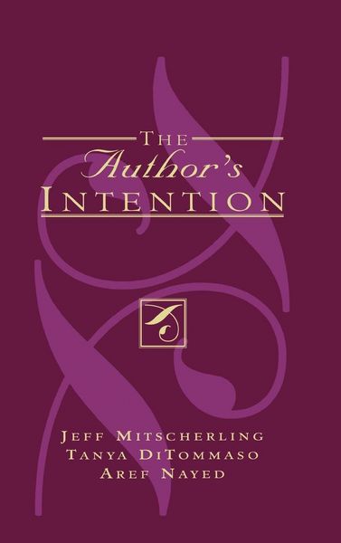 Produktbild: Author's Intention