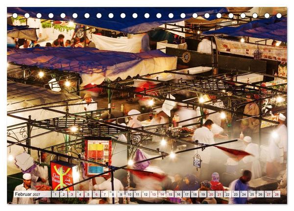 Produktbild: Marrakesch - Perle des S&uuml;dens (Tischkalender 2027 DIN A5 quer), CALVENDO Monatskalender