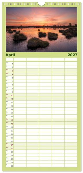 Produktbild: Familienplaner 2027 - Heimat Entdecken - Eifel mit 5 Spalten (Wandkalender, 21 x 45 cm) CALVENDO