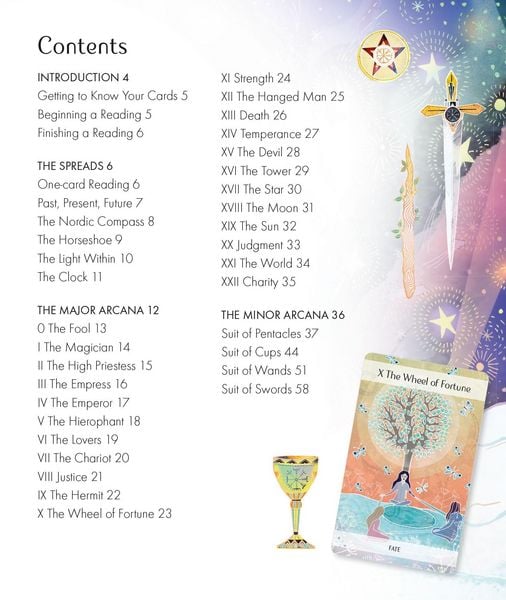 Produktbild: The Magical Nordic Tarot