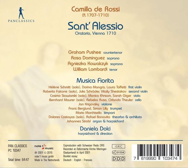 Produktbild: Camilla de rossi: Sant' Alessio