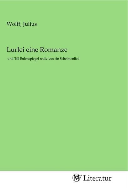Produktbild: Lurlei eine Romanze