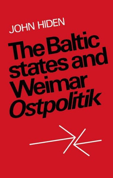 Produktbild: The Baltic States and Weimar Ostpolitik