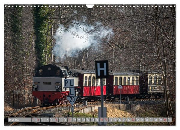 Produktbild: Molli- Mecklenburgische B&auml;derbahn (Wandkalender 2027 DIN A3 quer), CALVENDO Monatskalender