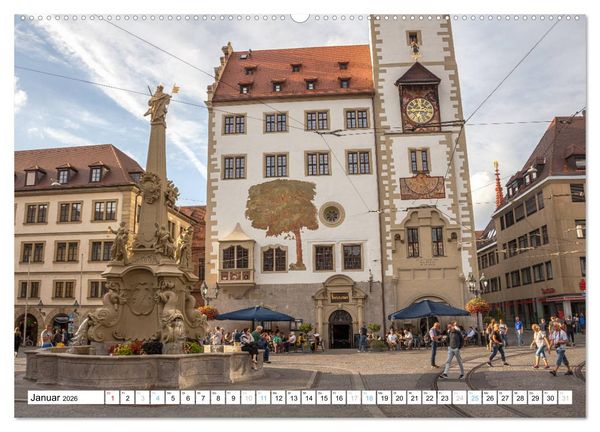 Produktbild: W&uuml;rzburg - Stadt mit Charme (hochwertiger Premium Wandkalender 2026 DIN A2 quer), Kunstdruck in Hochglanz