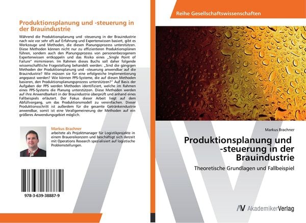 Produktbild: Produktionsplanung und -steuerung in der Brauindustrie