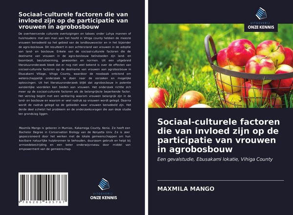 Produktbild: Sociaal-culturele factoren die van invloed zijn op de participatie van vrouwen in agrobosbouw